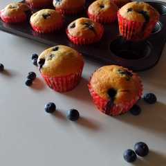 Una foto de Muffins de arándanos 🧁