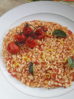 Foto di Risotto ai pomodori arrostiti al forno