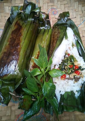 Foto resep Nasi bakar Cakalang