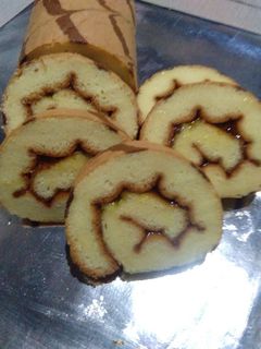 Foto resep Bolu gulung ekonomis irit telur
