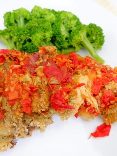 Foto resep Ayam geprek oatmeal (diet friendly)