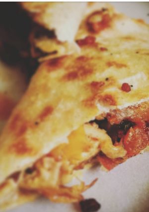 A picture of Chicken Quesadillas.