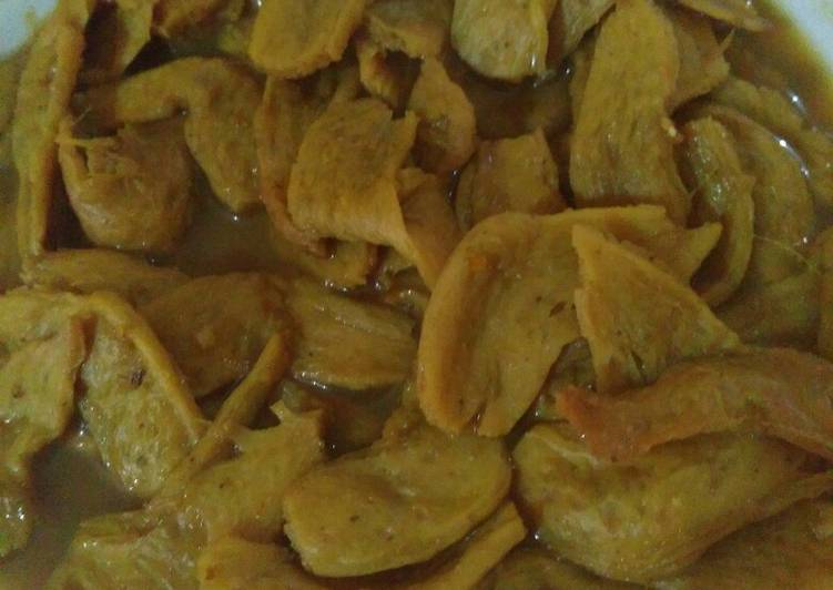 Resep Ayam bumbu kokita vegetarian yang Lezat