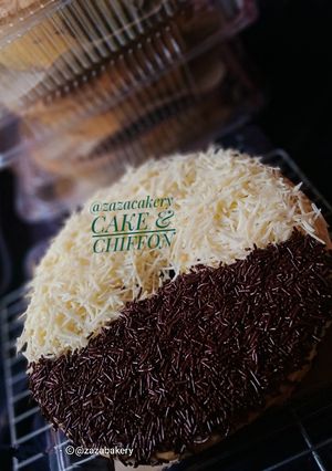 Foto resep Bolu Panggang 4 telur (topping : optional)