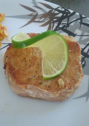 A picture of Marinated Loin with Soy Sauce.
