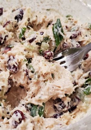 A picture of My Chicken Salad.