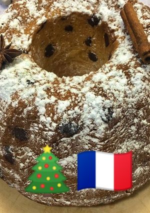Karácsonyi csokis kuglóf 🎄-inspiráció Aux douceurs de Gaelle konyhájából recept fotója