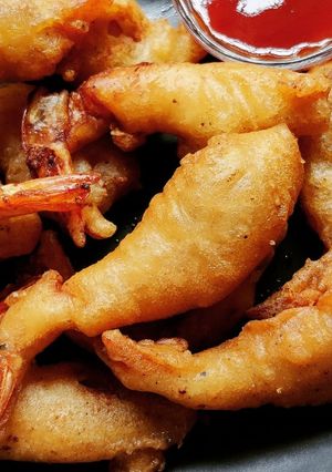 গোল্ডেন প্রণ ফ্রাই(golden prawn fry recipe in Bengali) রেসিপির প্রধান ছবি