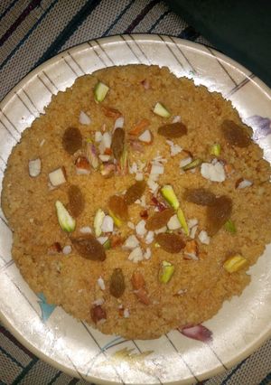 A picture of Milk cake.