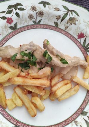 Burgonyás sertéstokány recept fotója