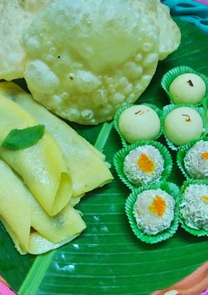 তালের পাটিসাপটা পিঠা (Taler patisapta pitha recipe in Bengali) রেসিপির প্রধান ছবি