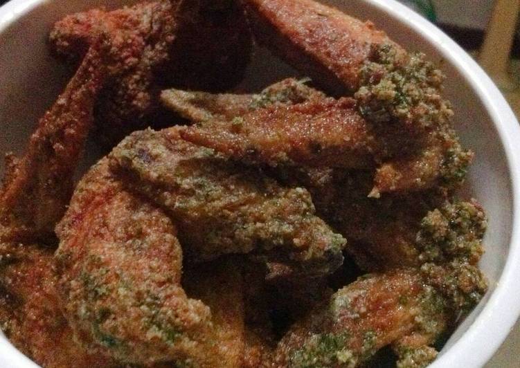 THIS IS IT!  How to Make My garlic parmesan wings