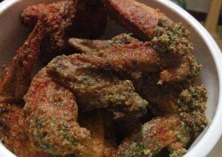 Steps to Make Homemade My garlic parmesan wings