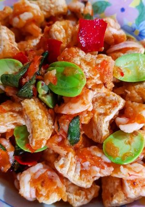 Foto resep Sambal Udang Pete (Udang Pedas Manis)