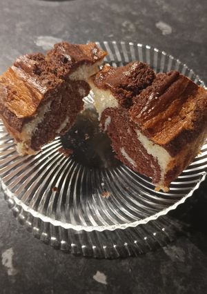 Una foto de Bizcocho Mármolado