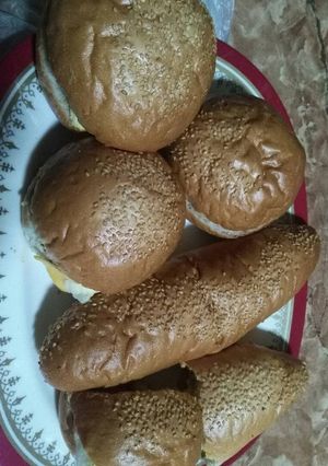 صورة لوصفة ساندويشات برجر و فاهيتا