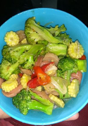 Foto resep Tumis Brokoli Jagung Semi