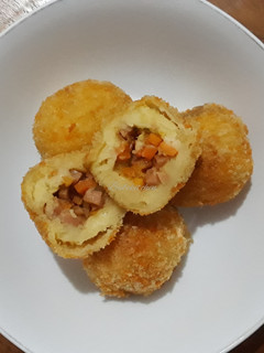 Foto resep Kroket Kentang Kari Sosis