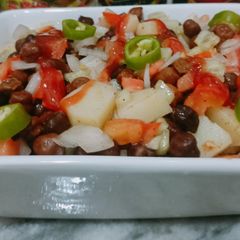 A picture of Chana Chaat.