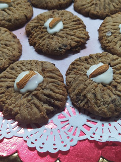Una foto de Galletas de Almendra y Sarraceno Apto celíacos. Sin Gluten . Sin Tacc