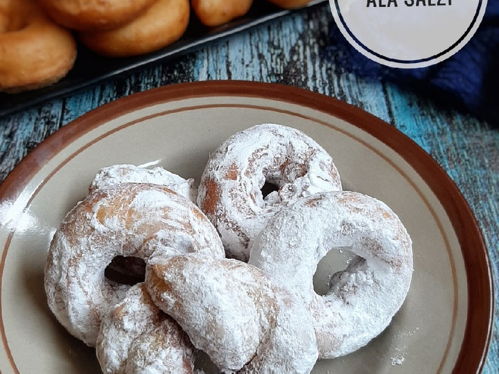 Anti Ribet, Memasak 288. Donat ala Salzi No Mixer Yang Mudah