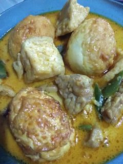 Foto resep Gulai Telur Tahu Tempe