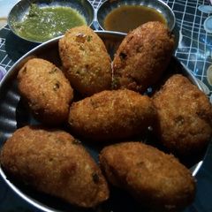 Poha cutlet A picture of Poha cutlet.