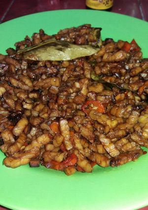 Foto resep Kering tempe pedas manis