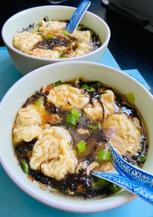 自煮防疫餛飩湯 的食譜成品照片