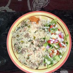 A picture of Dambun shinkafa.