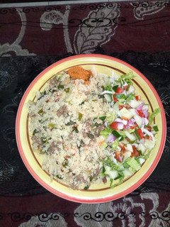 A picture of Dambun shinkafa.