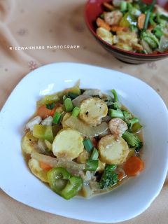 Foto resep Sapo tahu sutra / tofu