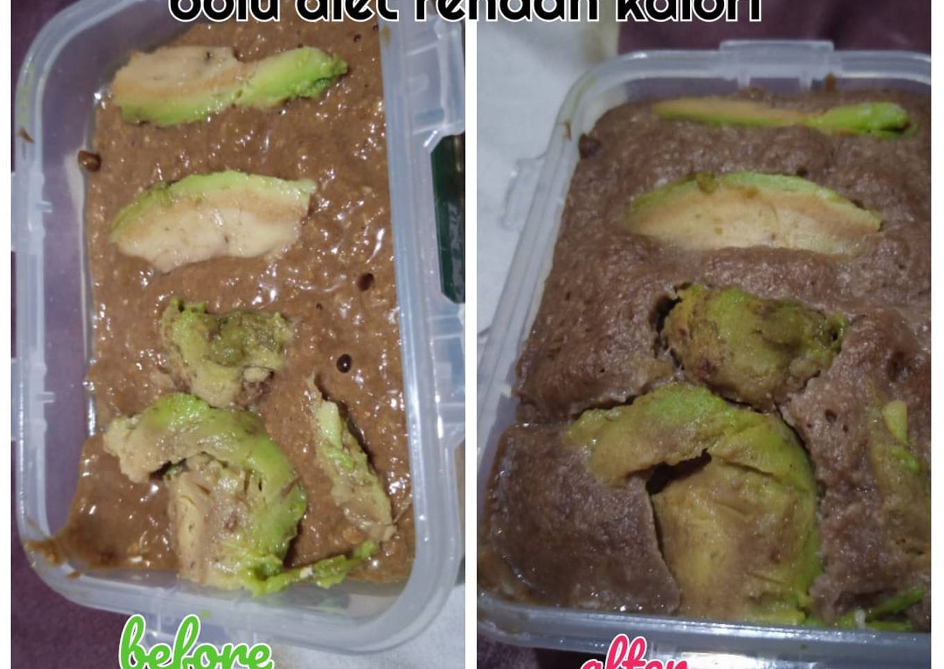 Bolu kukus rendah lemak