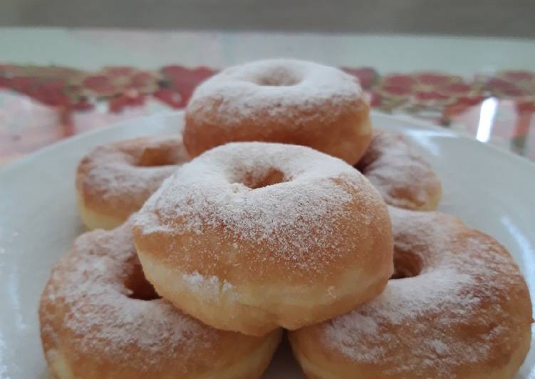 Donat fluffy and chewy