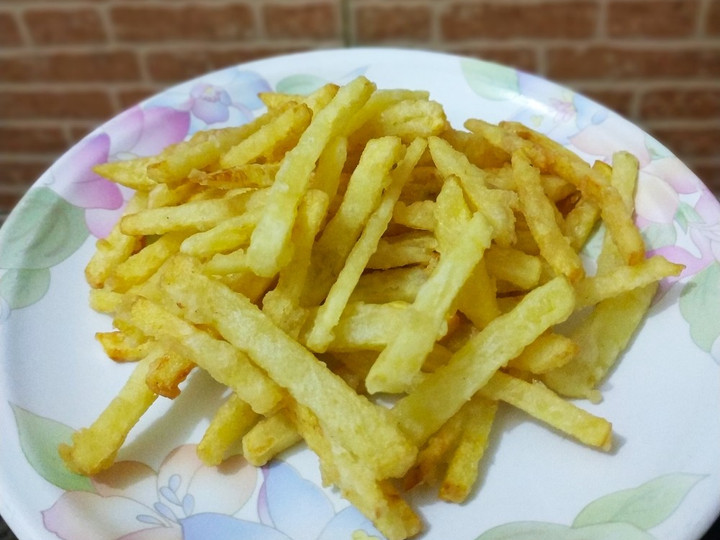 Ini dia! Resep mudah bikin Kentang goreng crispy yang enak