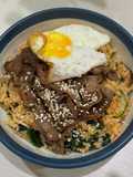 Gochujang stir fry rice aka lazy bibimbap