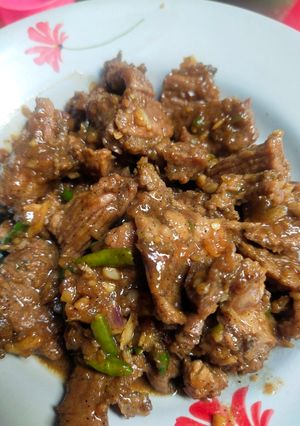 Foto resep Daging sapi lada hitam