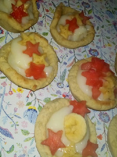 A picture of Fruits tart.