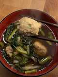 Chicken meatball for nabe (japanese hot pot)