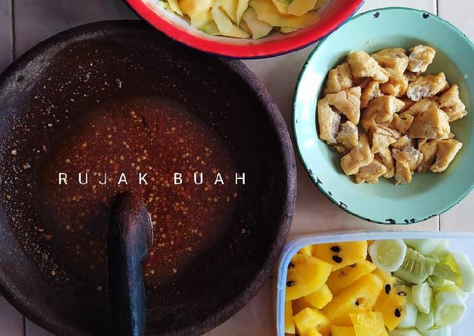 Resep Rujak buah, Enak