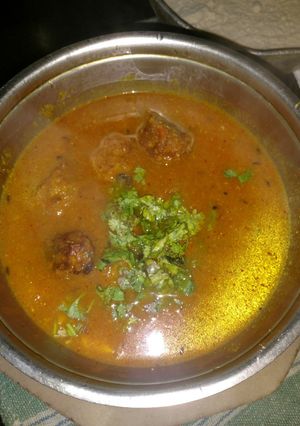 A picture of Lauki ke kofte.