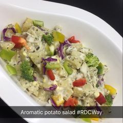 A picture of World class Potato salad.