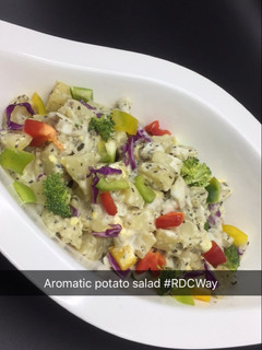 A picture of World class Potato salad.