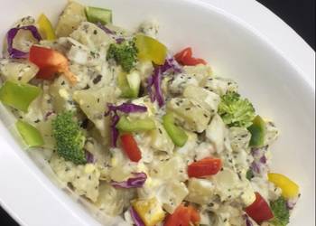 Ultimate, Prepare World class Potato salad Yummy
