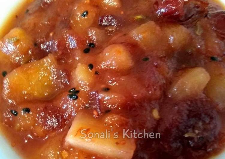 Steps to Make Speedy Pineapple Cranberry Chutney