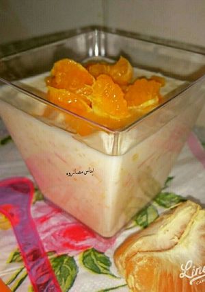 صورة لوصفة زبادي بالفواكهه