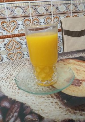 صورة لوصفة عصير البرتقال والجزر
