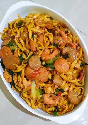 Foto resep Mie Goreng Pipih