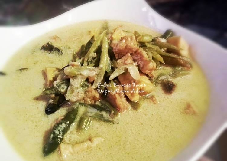 Gulai Buncis Tauco