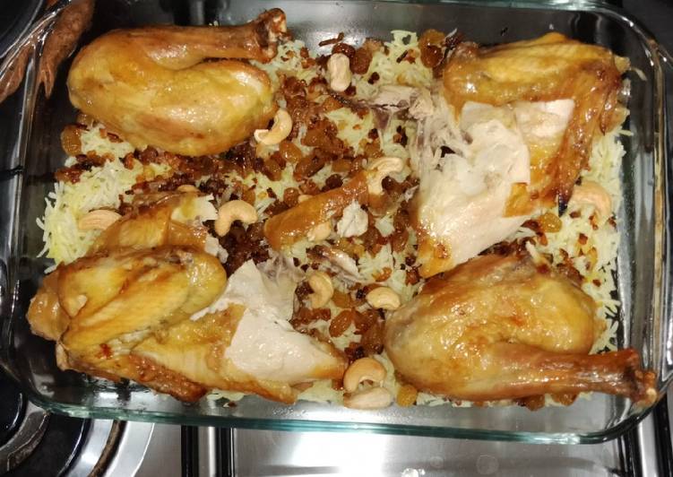 Nasi ala kuwait(Kuwait Ruz)